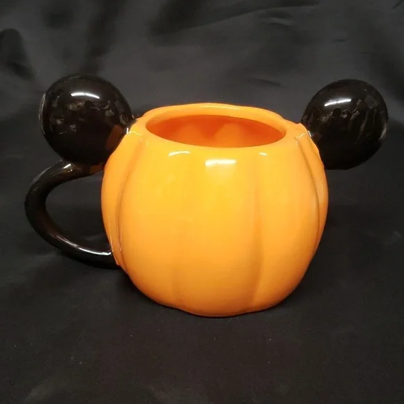 Disney Mickey Mouse Face Pumpkin Mug - Picture 3 of 6